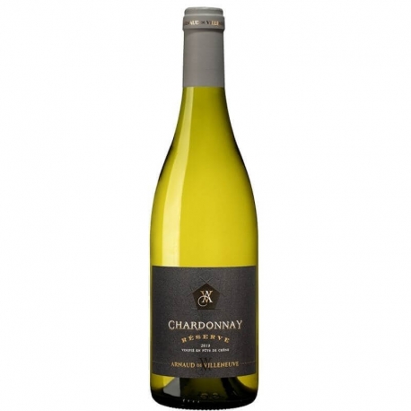 Vin Chardonnay Réserve élevé en fût de chêne - ARNAUD DE VILLENEUVE